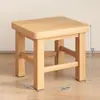 Taburete de Madera Maciza, Banco Pequeño, Taburete Cuadrado, Taburete Bajo, Taburete Pequeño para el Hogar, Taburete Pequeño de Madera, Taburete para Cambiar Zapatos, Banco Pequeño de Madera, Silla Infantil