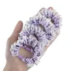 Sanrio Flor de Renda Intestino Grosso Cuidado com o Cabelo Faixa de Cabelo Fofa Desenho Animado Coração de Menina Pequeno Fresco Doce Anel de Intestino Alta Elasticidade