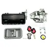 Conjunto de trava de porta de cabine de escavadeira Kubota 151/155/161/163/183/185 bloco de trava de maçaneta externa