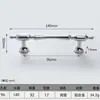 Ventas Directas de Fábrica Tirador de Puerta de Gabinete Francés Nórdico Moderno Simple Lujo Ligero Gabinete Cajón de Gabinete Manija de Hardware de Agujero Único