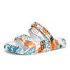 Sandálias masculinas 2024 verão novos sapatos da moda dirigindo praia antiderrapante casual outerwear chinelos masculinos para casa uso duplo