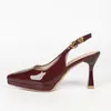 Descubre las novedades zapatos de tacón de aguja con punta fina para mujer estilo elegante de temperamento boca poco profunda para ir al trabajo tacones altos