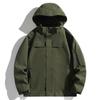 Chaqueta Azul Pájaro Carpintero para Hombres y Mujeres, Nueva Chaqueta Pequeña Tres en Uno Resistente al Viento e Impermeable para Primavera y Otoño