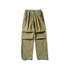 Yidao Vintage 2026 Primavera Novo Japonês Retrô Casual Lavado Calças de Trabalho Masculinas Largas de Perna Reta Calças Paraquedistas