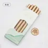 Bastões de lacre de cera para atacado, embalados com 5 bastões por caixa, bastões de cera redondos, material ecológico, para selar envelopes, com uma textura fina e lisa