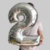 Número 1 Filme de Alumínio 3 Dourado 4 Prata 2 Balões 5 Aniversário 6 Festa 7 Decoração 8 Letras 18 Anos 9 Cenário 0 Disposição