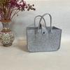 Bolsa de fieltro para banquete de cien días de un año, bolsa de regalo al por mayor, bolso de mano de fieltro rojo, bolsa de almacenamiento con LOGO