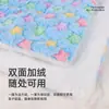 Tapetes para animais de estimação de outono e inverno no atacado, fleece dupla face, tapetes quentes universais para gatos e cães, tecido saudável, impressão e tingimento reativos, tapetes para cães resistentes à sujeira