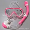 Gafas de Buceo, Set de Snorkel, Máscara de Snorkel Completamente Seca, Gafas de Buceo Antiniebla para Natación Infantil Amazon