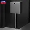 Tanque de agua de acero inoxidable 304 para inodoro doméstico, taza de baño para agacharse, tanque de agua para inodoro, caja de ahorro de agua para inodoro de pared