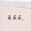 Cuentas cuadradas de azúcar con incrustaciones de circonita en oro de 14K para pulsera y collar DIY, cuentas cúbicas hechas a mano, joyería al por mayor