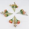 Capullos de Rosa Simulados, Accesorios Antiguos Hechos a Mano para Bricolaje, Decoración de Paredes de Flores para Bodas, Fotografía y Decoración de Fotos