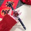 Correa de Cuero Delgada para Reloj Adecuada para Apple S10 S11 Huawei Fit4 Gt6 Xiaomi 10 Pulsera de Año Nuevo