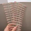 Unhas Usáveis, Unhas Pré-Fabricadas Semi-Acabadas, Arte de Unha Degradê Manchadada Feita à Mão, Pontas de Unha Coloridas, Unhas Postiças, Unhas Artificiais, Atacado de Fábrica
