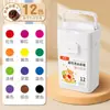 Plumones Acuarela Lavables de Color Verdadero 24 Colores Solubles en Agua Especiales para Niños Artísticos para Dibujo al Por Mayor