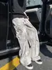 Pantalones casuales rectos para hombre estilo americano tie-dye de otoño, pantalones deportivos de peso pesado para adolescentes