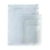 Carpeta Transparente de PVC Creativa Coreana, Cuaderno Planificador con Rayas de Cuadrícula Estilo Fresco, Cuaderno de Diario