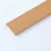 Rodapé de Madeira Maciça Puro, Tinta para Madeira Maciça, Rodapé Pintado para Piso, Linha de Canto Ultrafina Minimalista, Novo Estilo