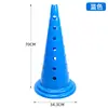 Conos de marcación, equipamiento de entrenamiento de fútbol y baloncesto, obstáculos, obstáculos de entrenamiento con forma de cono de helado, entrenamiento físico
