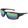 Moda Europea y Americana Nuevas Gafas de Espejo Cruzado para Exteriores Hombres y Mujeres Ciclismo Deportes Gafas de Sol Modernas Coloridas Reflectantes