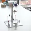 022 Fijador para Tejer Cuerda a Mano Banco de Trabajo Hecho a Mano DIY Abrazadera Altura Ajustable