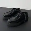 Otoño 2026 Estilo Caliente Moda Versátil Con Cordones Suela Gruesa Tallas Grandes Zapatos Británicos Comercio Exterior Al por Mayor