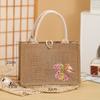 Bolsa Sanky bolsa ecológica personalizada bolsa de lona para regalo moda para salir bolsa para lonchera bolsa de almuerzo compras lino logo