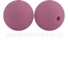 Cuentas de Silicona Redondas de 12 mm para Morder, Cuentas Sueltas Redondas Masticables, Accesorios para Collares DIY, Masticables de Grado Alimenticio