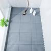 Alfombrilla Antideslizante para Suelo de Baño Alfombrilla para Pies de Ducha de Baño Hotel Baño Alfombrilla Hueca de Empalme Piscina Alfombrilla de Drenaje