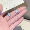 Brinco de Fio Estrela Delicado para Mulheres, Design de Nicho de Luxo Leve, Brincos de Alta Qualidade, Novo Lançamento 2026, Acessórios de Orelha Versáteis e da Moda