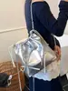 Bolsos Pequeños Populares para Mujer 2026 Nuevo Verano Moda Casual Bolso de Hombro Cruzado Bolso Sencillo de Cubo Doble Hombro