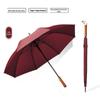 Guarda-chuva personalizado atacado grande para homens guarda-chuva de golfe automático guarda-chuva reto com cabo longo guarda-chuva de presente publicitário