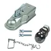 Conector de capa de reboque tampa da cabeça da bola de reboque tampa de cobertura acessórios de modificação de RV iate pino anti-perda
