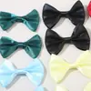Stock Listo 3.5*5.5 Poliéster Accesorios de Lazo Ropa Productos Semiacabados Corbata de Cintura DIY Decoración de Lazo Lazo