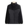 Roupa de assalto de peça única gola alta bordado com logotipo personalizado palavra inverno exterior empresa veludo super macio algodão com enchimento roupa de trabalho