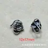 Shanxi Plata Antigua Retro Panax Notoginseng Hebilla de Plata Collar Pulsera Hebilla de Pez Hebilla de Solapa OT Agarrando Hebilla de Solapa DIY Wen Play Accesorios de Joyería
