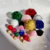 Bolas de Peluche de Cebolla de Colores con Cebollas, Bolas de Peluche Grandes con Cebollas, Accesorios de Ropa DIY, Bolas de Pompones de Cebolla 10-55mm