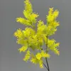 Árbol de Pino Artificial de 3 Ramas Transfronterizo para Decoración de Bodas, Follaje Artificial de Cedro para Decoración de Techo de Bodas, Flores Artificiales Decorativas Suaves