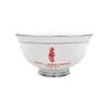 Conjunto de Louças Cerâmicas com Tigelas e Pratos, Tigelas Criativas Estilo Chinês para Arroz, Pratos e Conjunto de Hashis, Direto da Fábrica de Jingdezhen, para Uso Doméstico com um Toque de Luxo