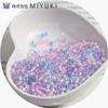 Cuentas de Cristal Semilla Yuxing Importadas de Japón, Transparentes Teñidas en el Núcleo, 1.5/2/3 mm, para Manualidades DIY, Bisutería y Materiales para Pulseras
