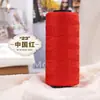Hilo de algodón hueco redondo de 2 mm para tejer a mano DIY, bolsas de ganchillo, sombreros, cojines, pantuflas kit de materiales