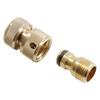 Conector rápido de agua para grifo de jardín, conexión rápida de alta presión con rosca de latón macizo, accesorios de lavado de coches