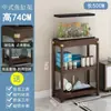 Soporte de exhibición de piedra, soporte para pecera, base, mesa auxiliar, mesa de rincón, soporte para plantas, sala de estar de madera maciza de pie