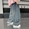 Pantalones para Niños Otoño 2026 Nuevo Estilo Coreano Atractivo Niños Medianos y Pequeños Estilo Primavera y Otoño Jeans 3-5 Años Bebé Pantalones de Pierna Recta