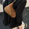 Bolso de Axila Escarchado de Moda Nuevo para Mujer Bordado Retro Europeo y Americano Bolso de Hombro Sencillo Elegante Bolso Cruzado de Gran Capacidad