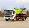 Caminhão de Limpeza e Sucção Dongfeng Daforika com Tanque de Água Limpa de 3 Metros Cúbicos, Tanque de Esgoto de 7,5 Metros Cúbicos, Tanque Anticorrosivo, Autoescorvante e Autodescarregável