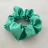 Goma para el pelo de tela de satén transfronteriza para mujer, accesorio para el pelo elástico duradero de alta gama