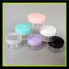 Frasco com pump de 15g frasco para creme loção para cabelo embalagem secundária amostra frasco pequeno cosméticos multi-cor frasco de embalagem secundária