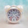 Reloj despertador de celebridades de Internet, campana de alarma para estudiantes, linda niña con forma de corazón, dibujos animados para niños, estudiantes de secundaria y primaria con luz nocturna, reloj de noche HS