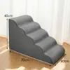 Escada para cães de estimação de comércio exterior para subir na cama, destacável e lavável, adequada para cães pequenos e idosos